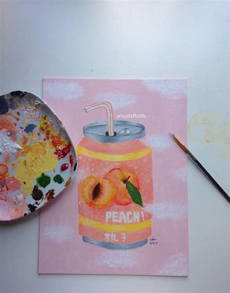Simple Canvas Art Easy Aesthetic Painting Ideas