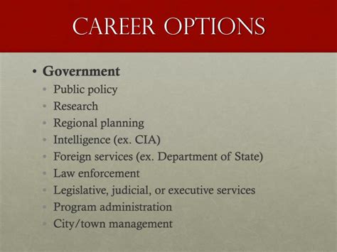 Ppt Careers In Political Science Powerpoint Presentation Free