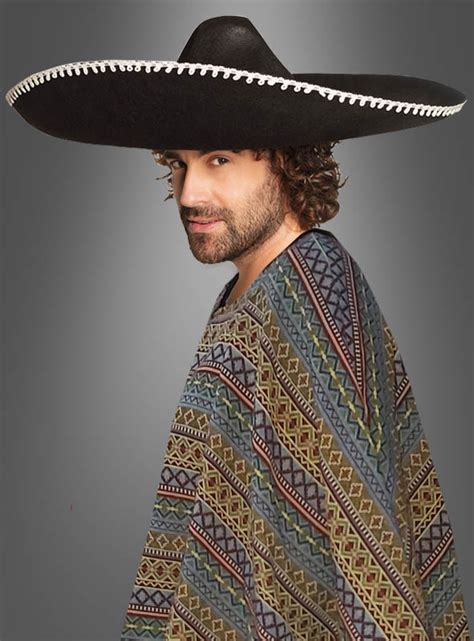 sombrero black buyable  kostumpalastde
