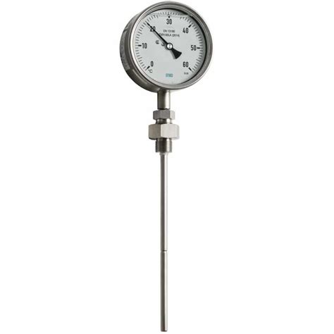 Bimetallic Thermometer Stiko Analog Explosion Proof Screw In