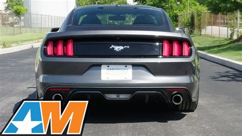 2015 2017 Mustang EcoBoost Flowmaster Exhaust Sound Clip Outlaw Series