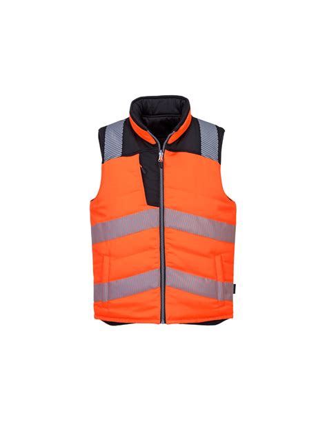 Gilet De Travail Matelass R Versible Pw Portwest Pw