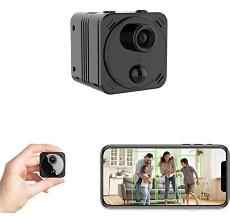 4k Mini Cámara Espía Wifi Oculta Inalámbrica Nanny Cam Peque MercadoLibre