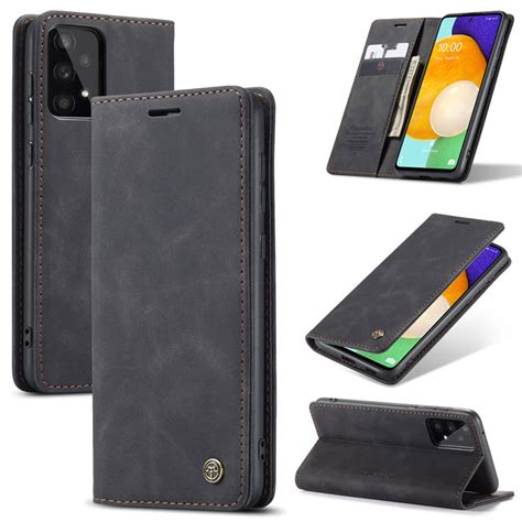 Caseme Samsung Galaxy A53 5g Wallet Magnetic Case Black