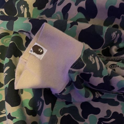 Green Camo Bape Hoodie Dm Before Buying Because Im Depop