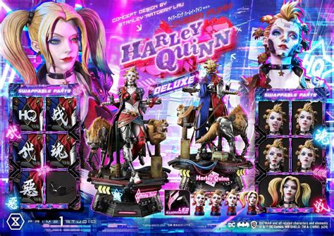 Prime 1 Studio Cyberpunk Harley Quinn 3 Variants Avolounge
