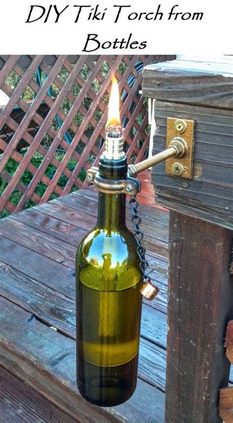 Diy Glass Bottle Tiki Torch Artofit