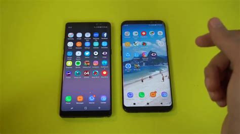 Samsung Galaxy Note 8 Vs Galaxy S8 Plus Speed Test 4k Youtube