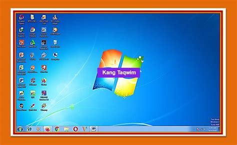 Cara Mengecilkan Icon Desktop Windows 7 Mudah Banget