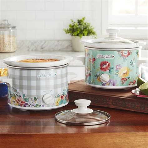 The Pioneer Woman Sweet Romance Quart Slow Cookers Set Of