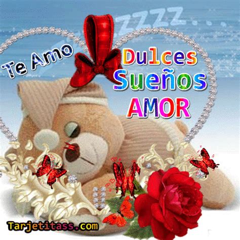 Buenas Noches Mi Amor Dulces Sueños Hermosas Tarjetas  Animadas