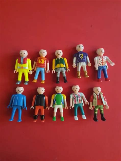 Playmobil Geobra Lot De Pieces D Tach Es Lot De Personnages Sans