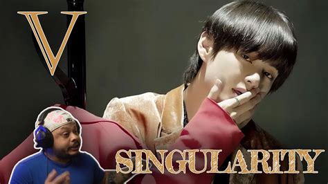 BTS V Singularity Comeback Trailer Reaction YouTube