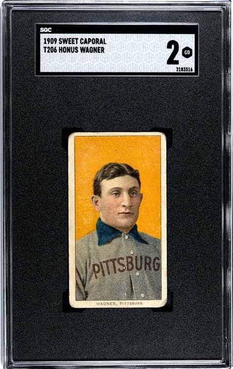 T206 Honus Wagner Sells For 7 25 Million Highest Ever For Baseball Card