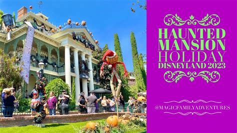 Haunted Mansion Holiday 2023 Overlay Youtube