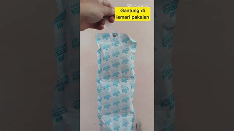 Bisa Digantung Dimana Aja Anti Lembab Silica Gel Shorts Youtube