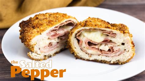 Air Fryer Chicken Cordon Bleu With Secret Sauce Youtube