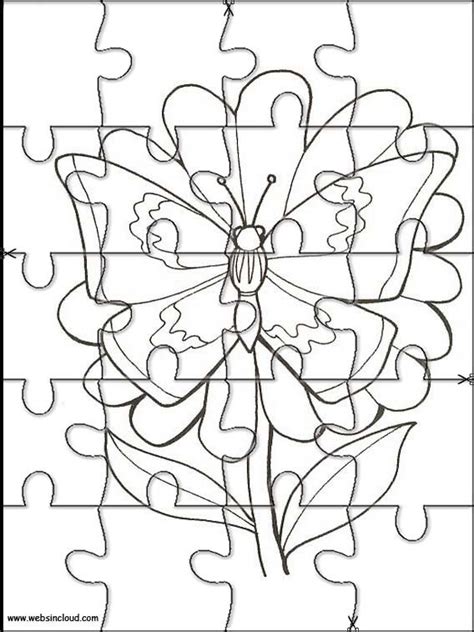 Printable Jigsaw Puzzles To Cut Out For Kids Animals 115 Coloring Pages