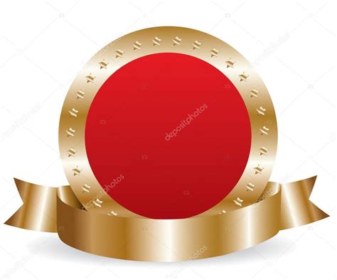 Round Label With Ribbon Stock Vector Image By ©sulfoxid 60905705