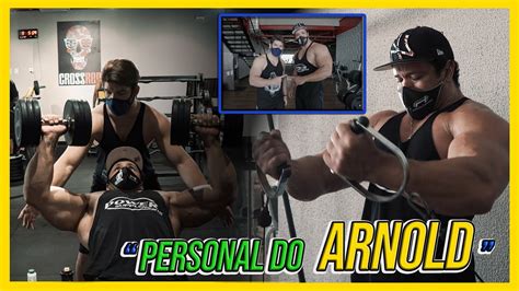 CONHEÇA O PERSONAL DO ARNOLD TREINO DE PEITO YouTube