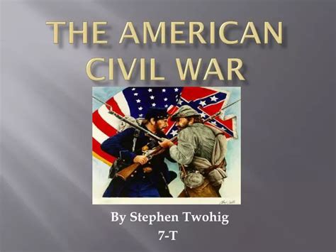 Simple Ppt For Civil War