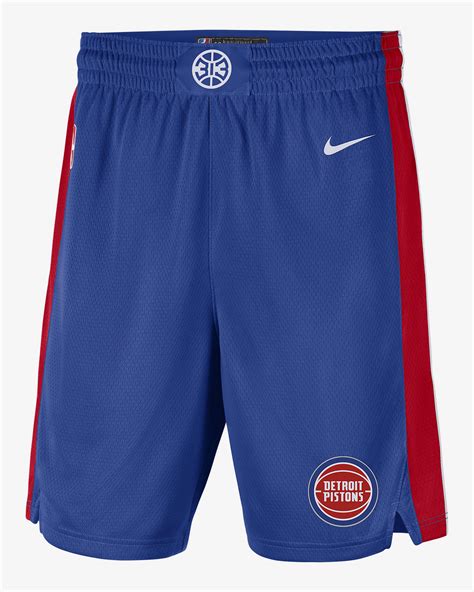 Detroit Pistons Icon Edition Men S Nike Dri Fit Nba Swingman Shorts Nike Ro