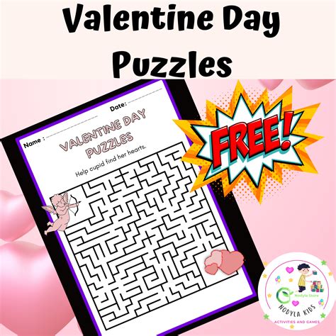 Valentine Day Puzzles Made By Teachers