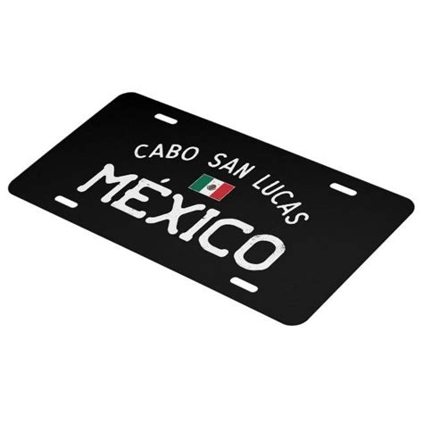 Distressed Cabo San Lucas México Mexico License Plate Zazzle Cabo