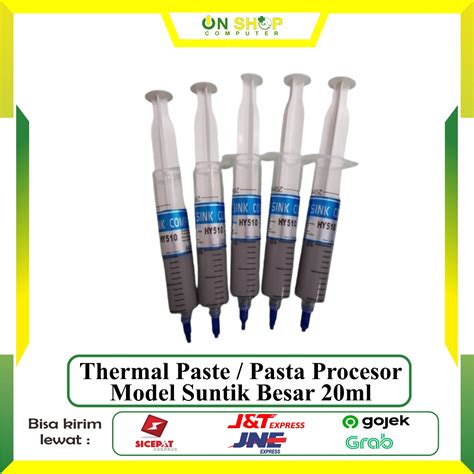 Jual Thermal Paste 20ml Pasta Processor Laptop PC Pasta Suntik