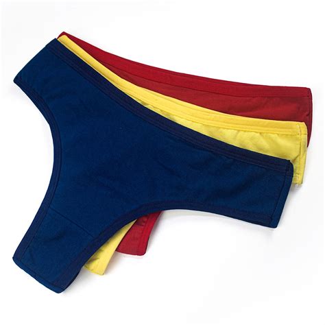 Kit Calcinha Fio Dental Algodão Premium Feminina Conforto Lingerie Empório Da Roupa Shopee