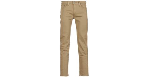 Levis Denim Levis 511 Slim Fit Mens Skinny Jeans In Beige In Natural