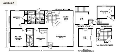 Schult Legend 76 4 Home Plan Excelsior Homes West Inc