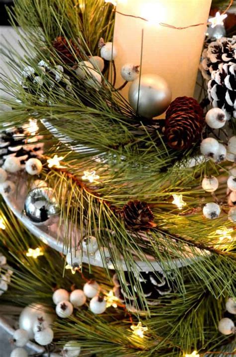 20 Gorgeous Natural Diy Christmas Decorations And Centrepieces A Crazy