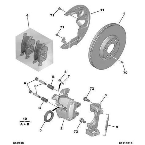 Citroen Berlingo Petrol New Brake Caliper Cylinder