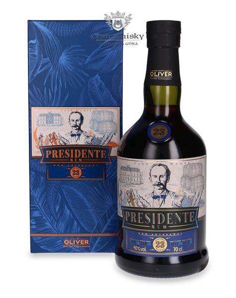 Presidente Marti 23 Letni Sistema Solera Rum Dominicana 40 07l