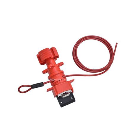 Red Universal Ball Valve Lockout With Cable At Best Price In New Delhi