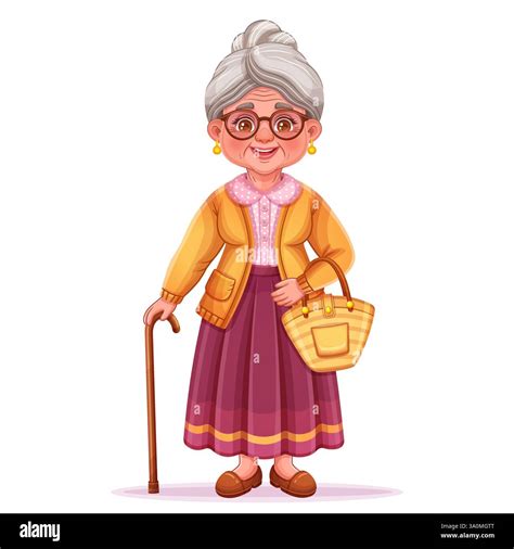 Mature Woman Old Mother Cut Out Stock Images Pictures Alamy