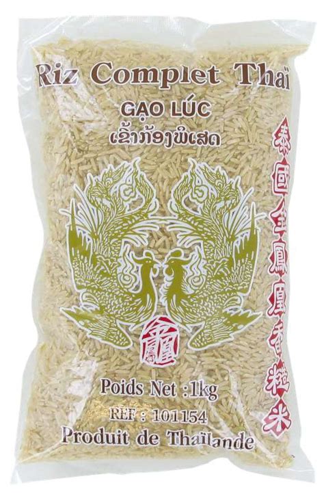 Riz Thaï Complet Jasmin Oiseaux Celestes 1 Kg Bam Courses