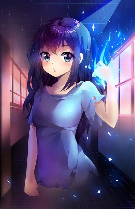 Blue Hair Anime Wallpapers - Top Free Blue Hair Anime Backgrounds - WallpaperAccess