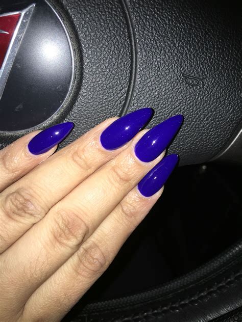 My Stiletto Nails Midnight Blue Stiletto Nails Blue Nails Nails