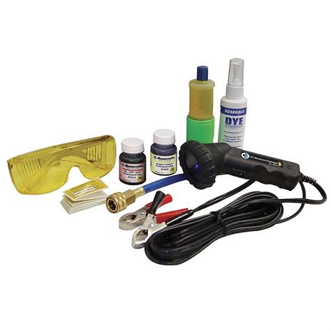 Kit Detector De Fugas A C Aceite Agua Por Uv Mastercool