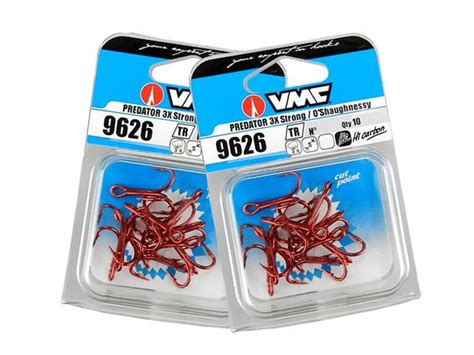 Anzuelo Triple Vmc Rojo X Tr Tin Red Fullpesca S A