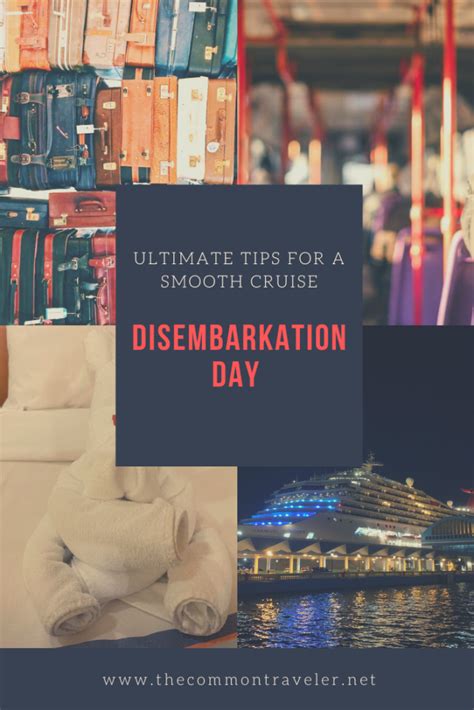 Top 11 Tips For A Smooth Disembarkation Day The Common Traveler