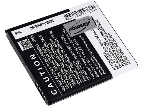 POWERY Akku für Alcatel OT 5050X Li Ion Akku 3 8 Volt 2100mAh