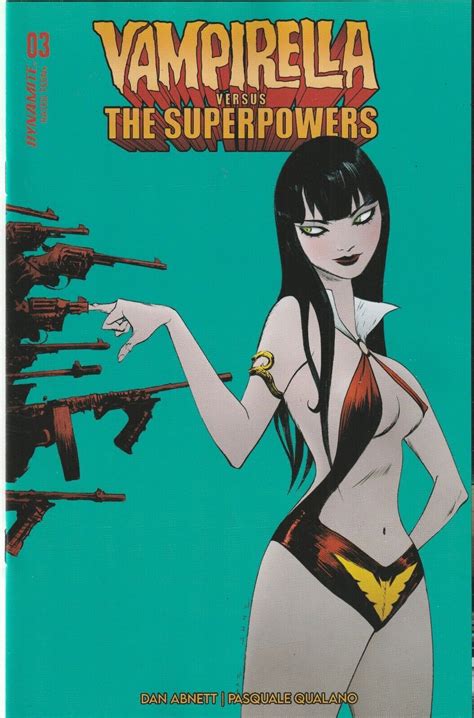 Vampirella Vs Superpowers Cover A Nm Dynamite Q Comic Books