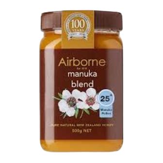 Airborne Manuka Honey Blend Aah 25 500g Villa Market