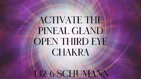 Activate The Pineal Gland Unlock Third Eye Clear Psychic Door Hz