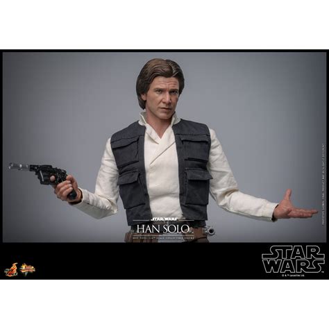 Hot Toys Star Wars Return Of The Jedi Movie Masterpiece Han Solo Figurine