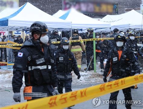 광주 주상복합아파트 신축 공사 중 외벽 붕괴6명 실종종합2보 연합뉴스