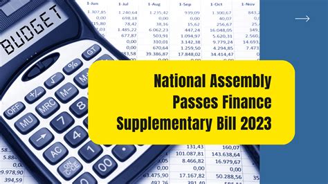 National Assembly Passes Finance Supplementary Bill Mini Budget